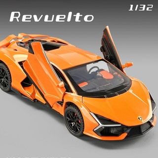  Tỉ Lệ 1: 32 Revuelto Hợp Kim Xe Mô Hình Diecast Xe Âm Thanh Ánh Sáng Xe Người Yêu Bộ Sưu Tập Trẻ Em Quà Tặng Sinh Nhật Kim Loại Bé Trai Đồ Chơi 