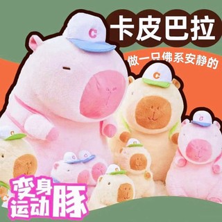 25/35/50cm Capybara dưa hấu Capybara màu hồng Capybara gấu bông Capibala