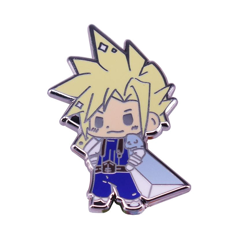 Final Fantasy 7 Dragon Cloud Strife Trâm cài
