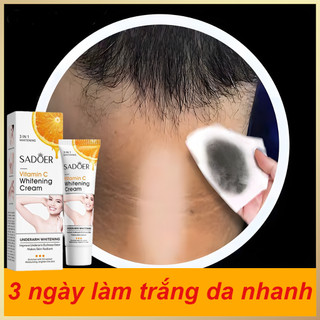 Sadoer, Kem làm trắng da, Kem làm trắng da, Làm trắng da phần dày đặc Làm trắng nách, Phấn má hồng Melanin Pink Private Part Dưỡng ẩm, Chăm sóc cơ thể 50g