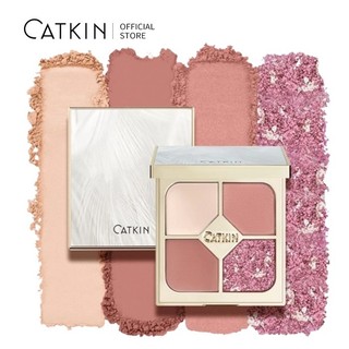 Bảng phấn mắt CATKIN Gilt Luxury Shimmer Quad Eyeshadow Palette Trang điểm mắt bốn màu