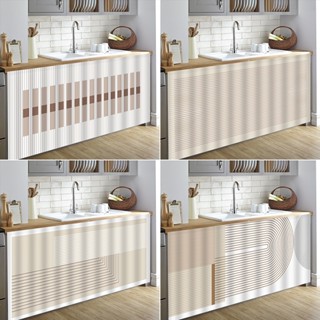 Phong Cách Nhật Bản Tủ Bếp Rèm Tủ Ngắn Rèm Tủ Tự Dính Tủ Bao Rèm Tùy Chỉnh Tủ Giày Rèm