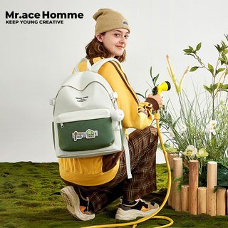 Túi Mrace Homme dành cho nữ Túi thời trang ba lô phong cách hàn quốc dành cho thanh thiếu niên học sinh túi đi học