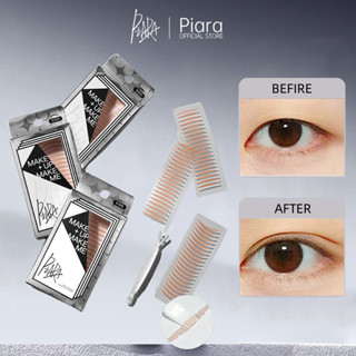 PIARA Miếng Vô Hình Dán Mí Mắt Ren Chống Thấm Nước Miếng Dán Mí Mắt Tự Nhiên Khí Tự Dính 100PS