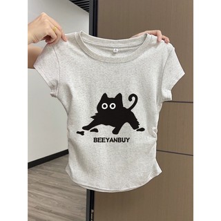 Áo phông Baby Tee nữ local brand SALMO 100% cotton fashion đẹp cổ tròn Kiểu ngắn áo thun outerity Y0435