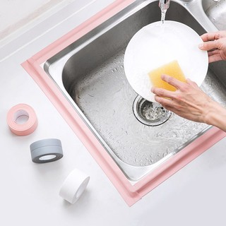 Băng Keo PVC Tự Dính Dán Viền Góc Tường Chống Nước Cho Nhà Bếp Nhà Tắm