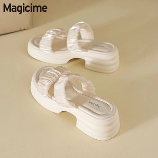 Magicime Ngọt Ngào Dễ Thương Dép Đi Biển Nhà Phù Hợp Với 2024 Phong Cách Mới Mùa Hè Nữ