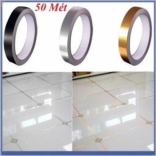 50m Cuộn Tường Ngói Cạnh Đường Trang Trí Tường Chống Thấm Nước Chống Bụi Gạch Ngói Nội Thất