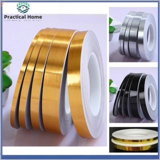 Cuộn dây trang trí nội thất, Vàng-Silver-Bright Gold, Mọi kích cỡ 1cm-2cm-3cm, Chiều dài 50m