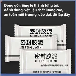 Gói 20g xi măng dẻo bịt lỗ điều hoà , bịt khe hở tường ngăn côn trùng