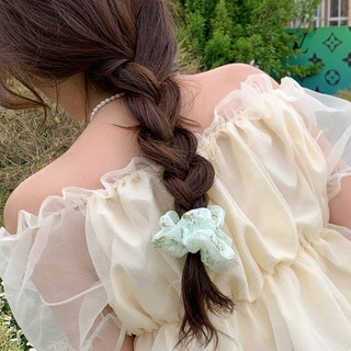 🍉🍉Hoa cài dây buộc tóc , bờm tóc, họa tiết làm handmade(aidderqr.vn)