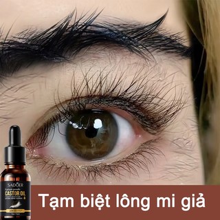 （Hiệu quả sau 7 ngày）Tinh Chất Mọc Mi 15ML Kích Thích Mọc Lông Mi Làm Dày Lông Mi Nhanh Tự Nhiên Nuôi Dưỡng Mi Dài Và Cong