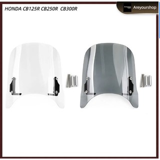 Kính Chắn Gió Xe Mô Tô for honda Cb125R Cb250R Cb300R 2018-2020 Xe gắn máy phụ kiện kính chắn gió kính chắn