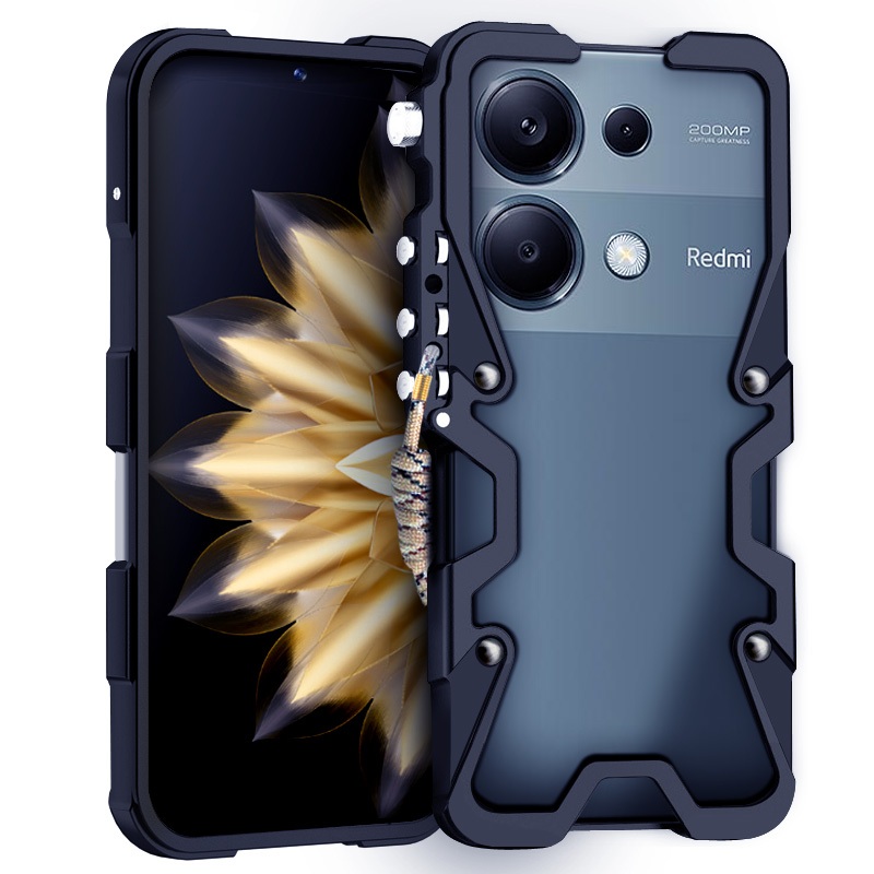 Dành Cho Xiaomi 17 Ultra 13T 14T 15T 11T Redmi Turbo 5 Note 14 15 Pro Vỏ Điện Thoại Kim Loại Hợp Kim