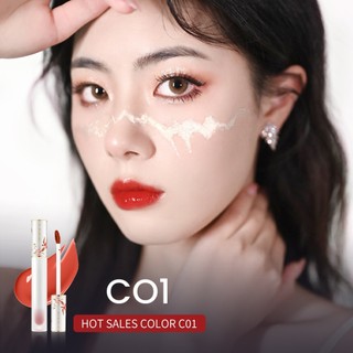  Catkin Sky Realm Mirror Water Gloss Lip Glaze Màu dưỡng ẩm Bùn môi đẹp Miệng không mùi lâu trôi 1,8g
