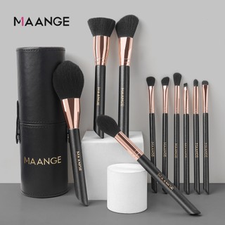 Bộ 10 Cọ trang điểm MAANGE 5974 cao cấp Cọ kem nền / che khuyết điểm / Phấn mắt / má hồng