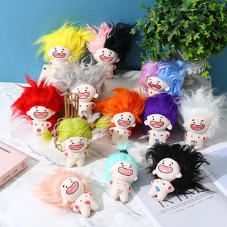 Búp Bê Nhồi Bông Hình Chòm Sao Tóc Dài 10cm Dễ Thương