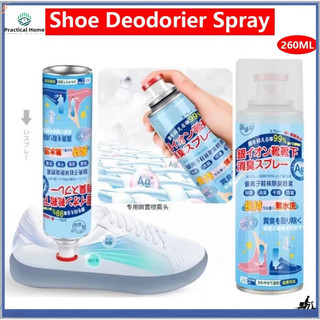 260ml Janpan Giày Khử Mùi Xịt Tất Và Giày Tẩy Mùi Kháng Khuẩn Xịt Làm Mát Stink