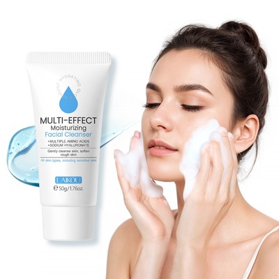 Sữa rửa mặt dưỡng ẩm đa tác dụng LAIKOU Axit amin Làm săn chắc lỗ chân lông 50g