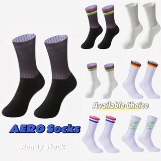 Hiệu suất cao Đi xe đạp Aero tất nén chất lượng hàng đầu cho nam / nữ / trẻ em Xe đạp đường trường MTB Chống trượt thoáng khí Nhanh khô