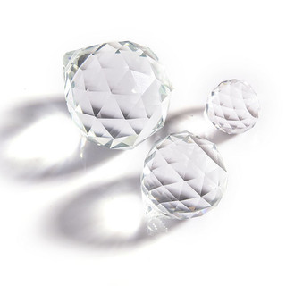 Quả cầu pha lê thủy tinh treo trang trí 20 / 30 / 40mm
