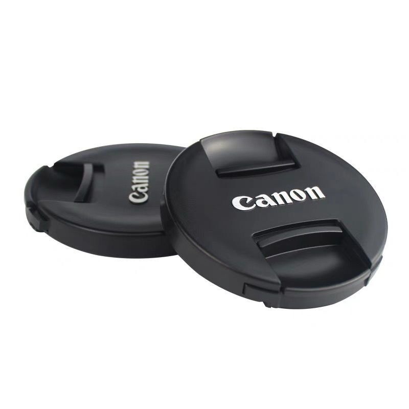 Nắp ống kính phía trước cho ống kính Canon Vỏ lọc ống kính chụp trung tâm 49mm 52mm 55mm 58mm 62mm 67mm 72mm 77mm 82mm