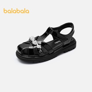 Balabala Trẻ Em Sals Bé Gái Giày Đi Biển Mùa Hè Giày Công Chúa Thời Trang Thời Trang Phong Cách Nghệ Thuật Giày Da Nhỏ