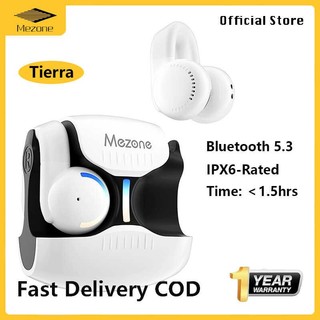 Tai nghe không dây Mezone Tierra 5.3 Khử tiếng ồn Tai nghe điều khiển cảm ứng HiFi Tai nghe chống nước và chống mồ hôi có Mic