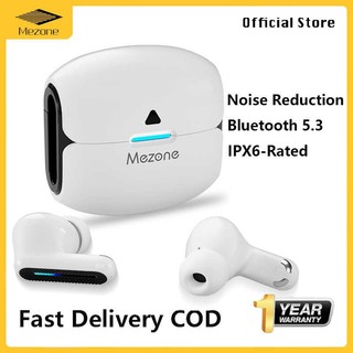 Tai nghe không dây Mezone Saturno 5.3 Khử tiếng ồn Tai nghe điều khiển cảm ứng HiFi Chống nước và chống mồ hôi có Mic