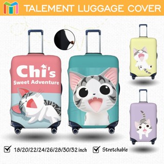 Vỏ Bọc Vali Chống Trầy Mèo dễ thương Bao Trùm Vali Độ đàn hồi Cá nhân Luggage Cover Size 18 20 22 24 26 28 30 32