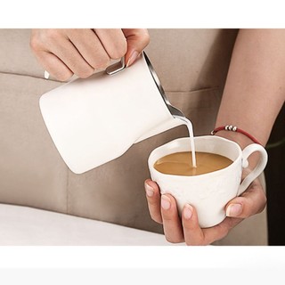 [Hàng Sẵn] Ca đánh sữa inox 304 Pha Chế Bọt Sữa Cà Phê【Utah054】
