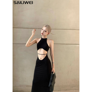 SAILIWEI váy Đầm váy nữ body đầm phổ biến Popular Comfortable Dễ thương WLQ2440RDG 16Z240417
