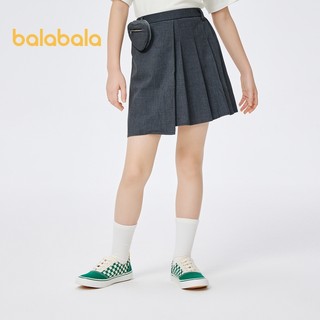 Balabala Trẻ Em Đầm Bé Gái Trẻ Em Mùa Hè Đầm Trẻ Em Lớn Trẻ Em Váy Ngắn Thiết Kế Thoáng Mát Hsome Nửa Váy Xu Hướng