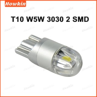 1pc -3030 2SMD W5W T10 Bóng Đèn LED Ô Tô 194 168 501 Bóng Đèn Nội Thất Rộng 6000K Cho Ô Tô Ô Tô Xe Máy 12V
