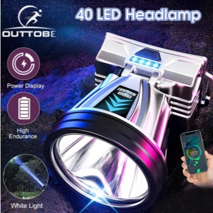 Ubs / TYPE-C Đèn pin sạc chống nước công suất cao siêu sáng Công suất cao tiện dụng có thể sạc lại | BigBuy360 - bigbuy360.vn