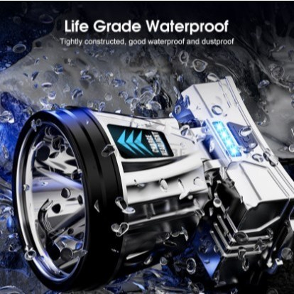 Ubs / TYPE-C Đèn pin sạc chống nước công suất cao siêu sáng Công suất cao tiện dụng có thể sạc lại | BigBuy360 - bigbuy360.vn