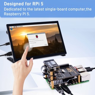 52pi B12 Double FPC PCIe HAT Adapter Board Cho Raspberry Pi 5