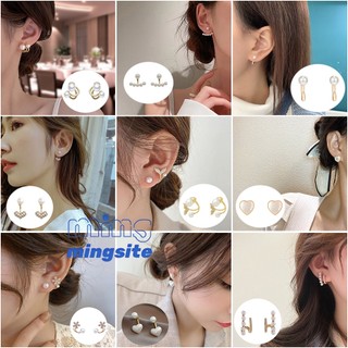 12 bông tai ngọc trai thời trang cho phụ nữ đeo bông tai thanh lịch dễ thương cho đồ trang sức hàng ngày