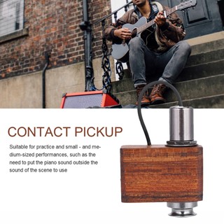 NiceOne Adeline Contact Pickup Mini Microphone Đàn Ukulele Phụ kiện đàn violin Gỗ hương cmman