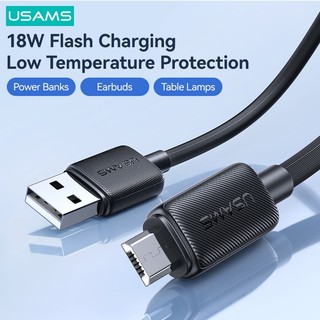 Usams Micro USB Cáp Sạc Nhanh Cáp Dữ Liệu USB Cáp Sạc Điện Thoại Di Động Cho Samsung HTC LG Android Máy Tính Bảng Dây USB
