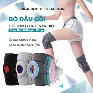 Bó Đầu Gối Cao Cấp Giúp Phòng Tránh Chấn Thương Dây Chằng Khi Đá Bóng, Cầu Lông, Cầu Lông
