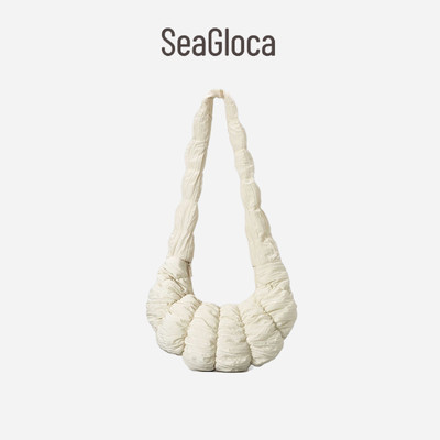 Seagloca Mới Xếp Ly Trăng Lưỡi Liềm Đeo Vai Túi Croissant Nửa Mặt Trăng Túi Xách Đám Mây Cho Người Phụ Nữ