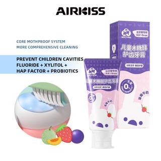 Kem Đánh Răng Trẻ Em AIRKISS Bunny Ngăn Ngừa Sâu Răng 0.5-6 Tuổi 65g