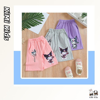  Kimi Kids Mùa hè mới quần short bé gái Kulomi in quần âu trẻ em 