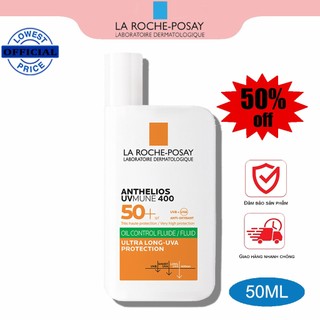 sữa chống nắng La Roche-Posay Anthelios UVMUNE400 Dầu Kiểm Soát Dầu SPF 50 + 50ml