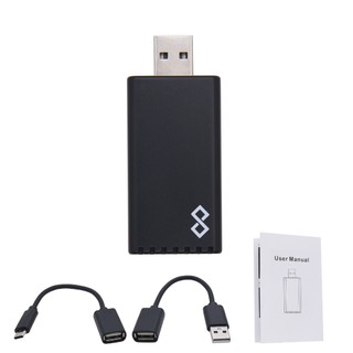 Dongle tự động CarPlay Android không dây cho đầu Android, CarPlay không dây & Android tự động 2 trong 1