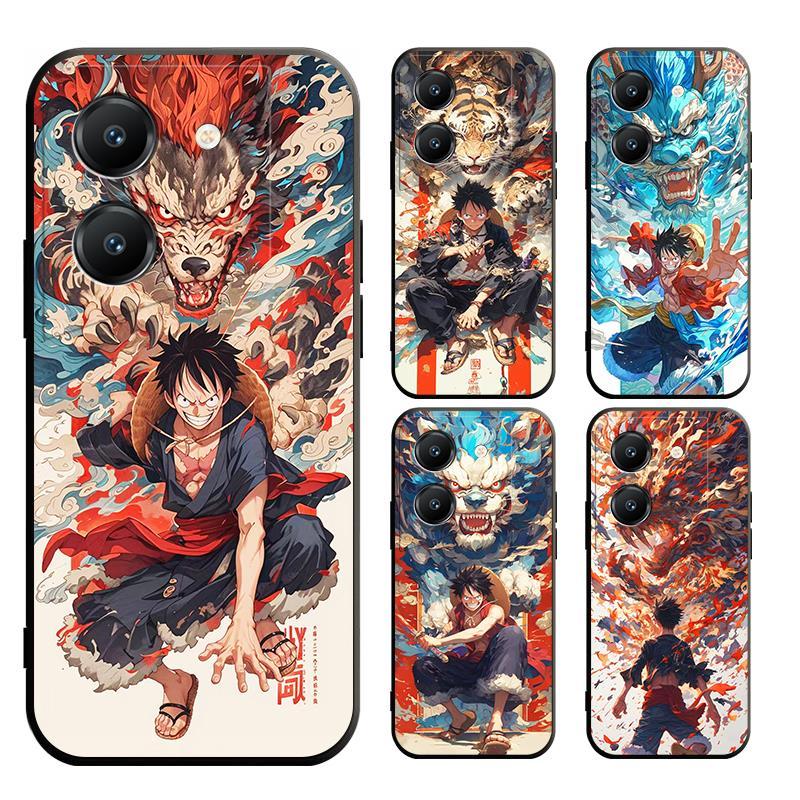 Ốp lưng cho TECNO POVA 5 4 6 3 2 POP NEO Pro LTE Dragon Luffy Case Bìa mềm