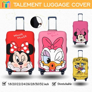  Daisy Minnie Vỏ Bọc Vali Chống Trầy Bao Trùm Vali Độ đàn hồi Cá nhân Luggage Cover Size 18 20 22 24 26 28 30 32 