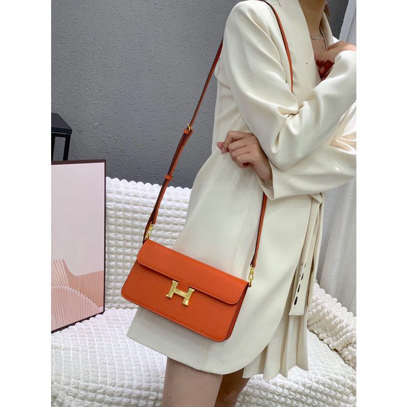 Túi đeo vai cổ điển cao cấp Hermes 366-2 túi xách nữ thời trang