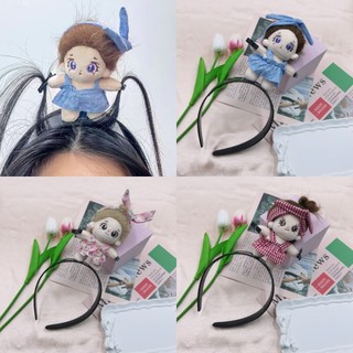 2024 Phong Cách Mới Búp Bê Cotton Sang Trọng Búp Bê Đầu Cô Gái Dễ Thương Thời Trang Cao Cấp Phụ Kiện Tóc